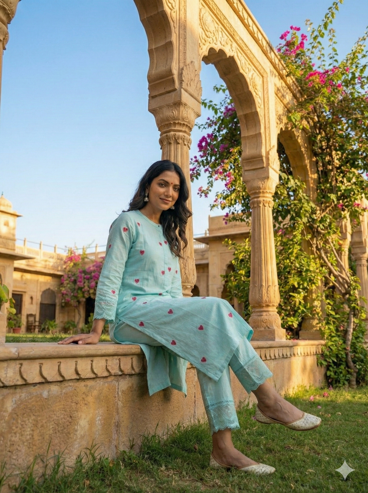 Pure Cotton Designer Kurti Set for Daily & Casual Wear