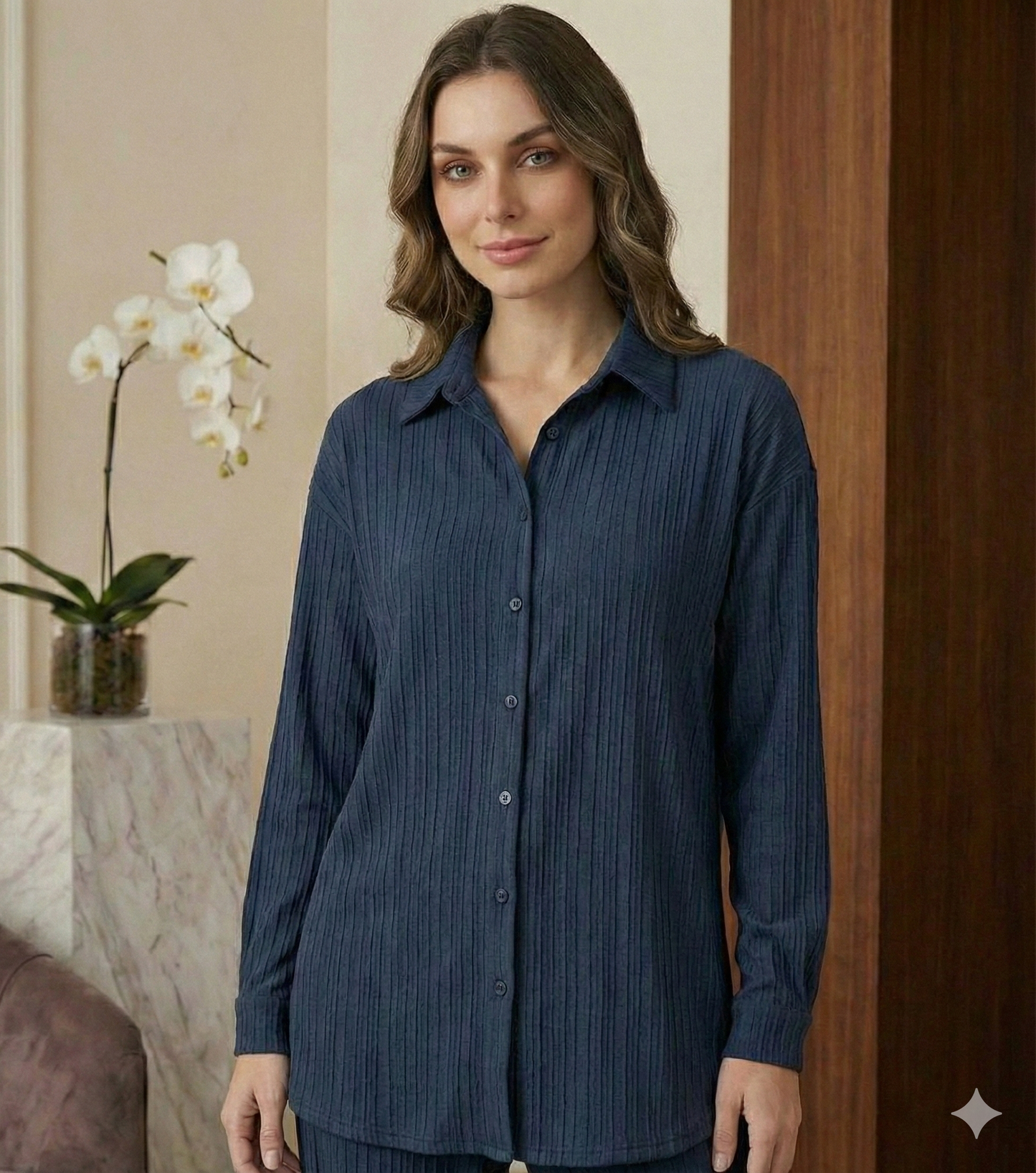 Elegant Two-Piece Cord Set for Office & Daily Use