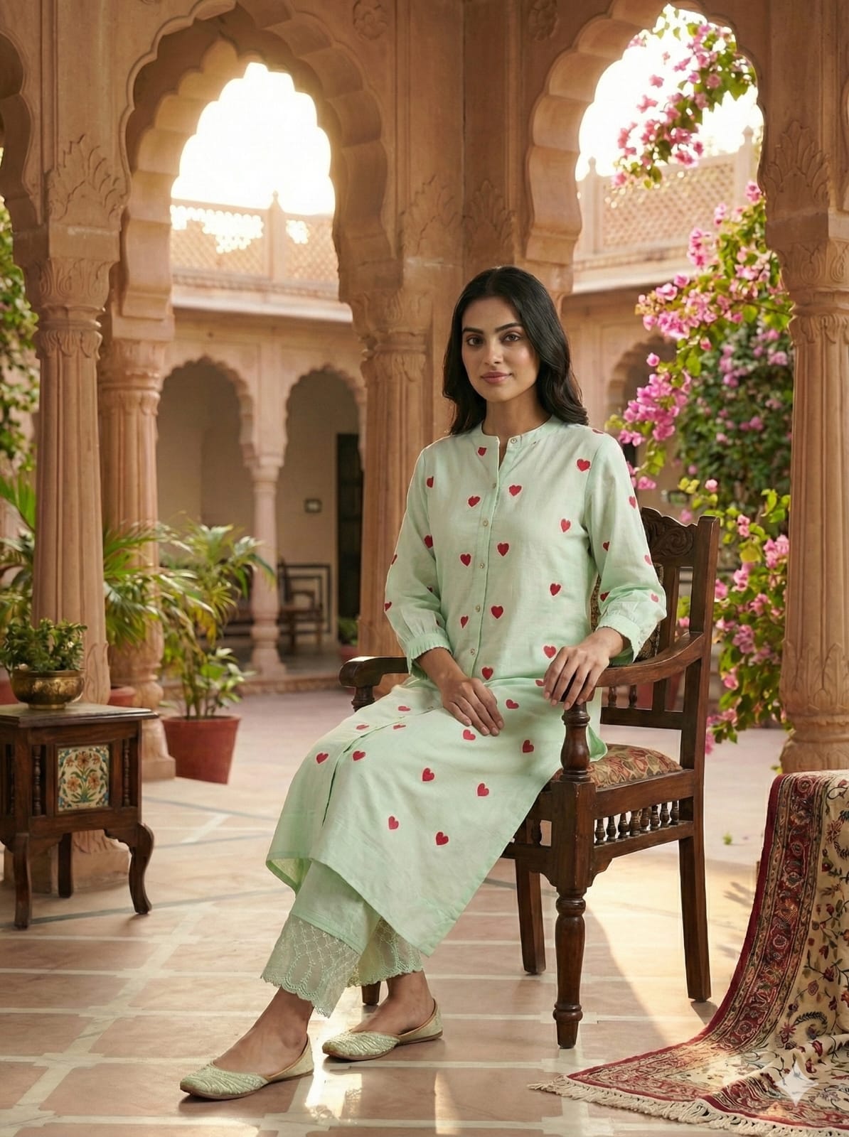 Pure Cotton Designer Kurti Set for Daily & Casual Wear