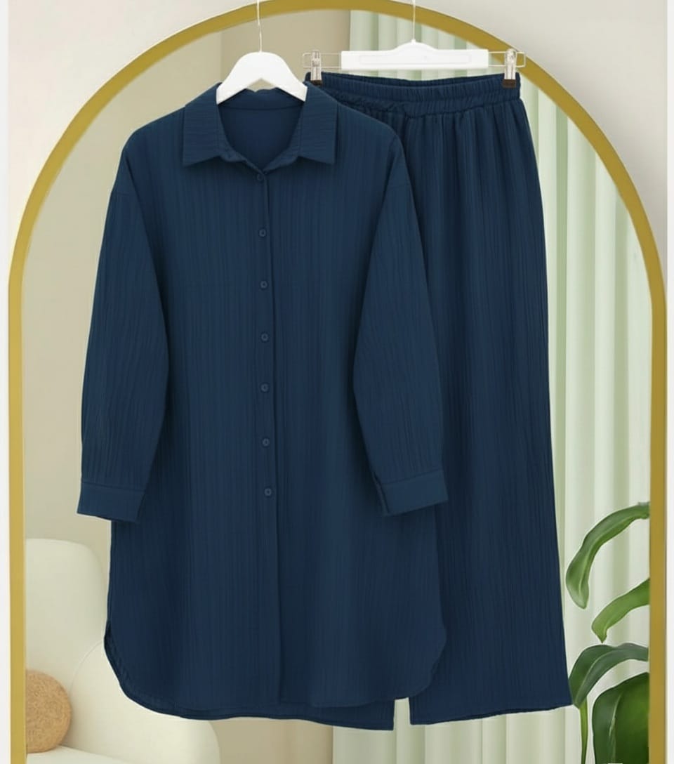 Elegant Two-Piece Cord Set for Office & Daily Use