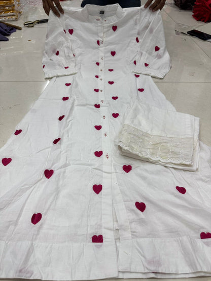 Pure Cotton Designer Kurti Set for Daily & Casual Wear