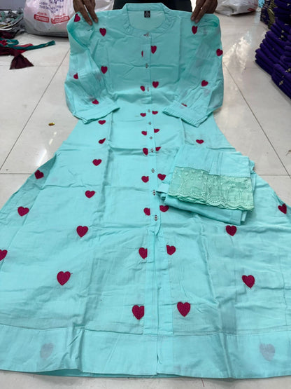 Pure Cotton Designer Kurti Set for Daily & Casual Wear